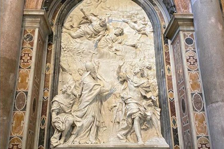  Heydar Aliyev Foundation restores bas-relief of “the meeting between Pope 1st Leo and Hun Emperor Attila” in St. Peter’s Basilica in Vatican