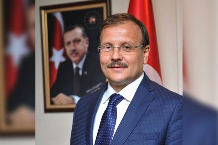 Delegation led by Hakan Cavusoglu visits Azerbaijan’s Ganja 