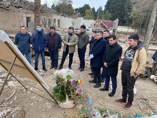 Group, consisting of Kazakhstan politicians, experts, and journalists visit Azerbaijan's Ganja and Barda cities - PHOTO