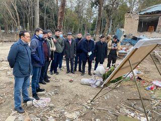 Group, consisting of Kazakhstan politicians, experts, and journalists visit Azerbaijan's Ganja and Barda cities - PHOTO