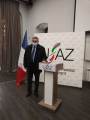 French MPs visit Armenian Church in Baku - PHOTO