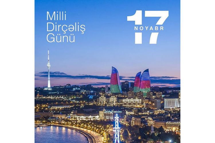 First Vice-President Mehriban Aliyeva congratulates people of Azerbaijan on National Revival Day