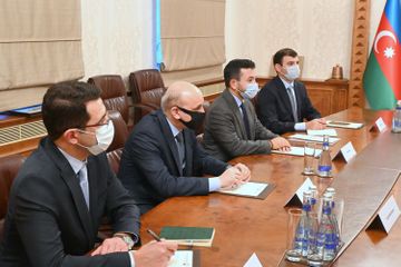 Azerbaijani FM meets with President of OIC Youth Forum