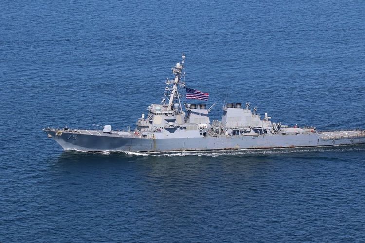  US Navy warship enters the Black Sea