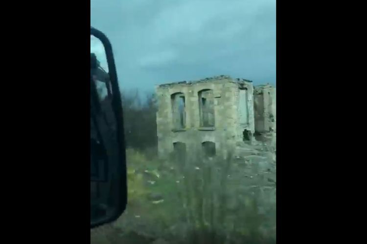 Azerbaijani President: Let the whole world see how the savage enemy destroyed our villages