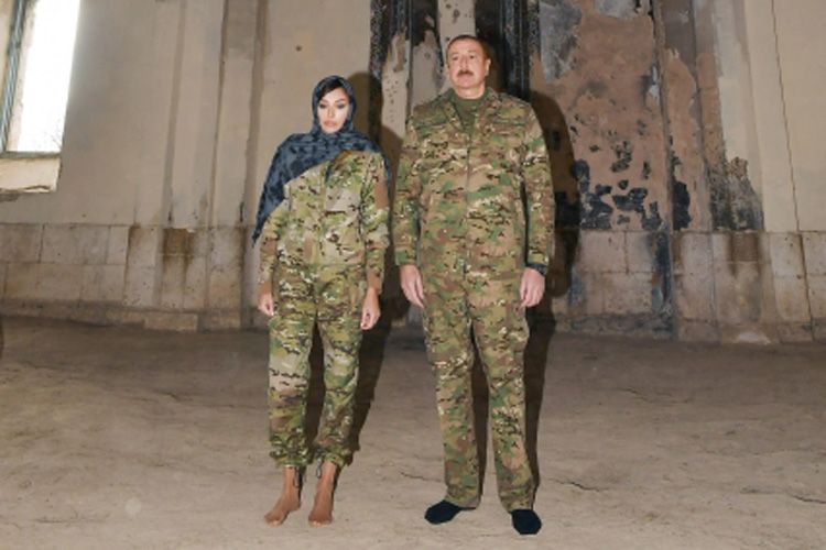President Ilham Aliyev and First Lady Mehriban Aliyeva visited the liberated city of Agdam - UPDATED