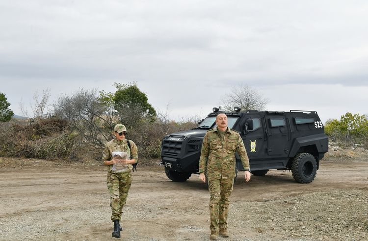 President Ilham Aliyev and First Lady Mehriban Aliyeva visited Agdam - VIDEO