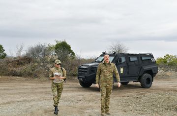 President Ilham Aliyev and First Lady Mehriban Aliyeva visited the liberated city of Agdam - UPDATED