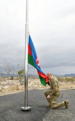 President Ilham Aliyev and First Lady Mehriban Aliyeva visited the liberated city of Agdam - UPDATED