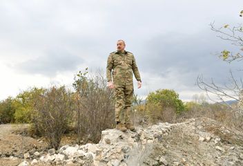 President Ilham Aliyev and First Lady Mehriban Aliyeva visited the liberated city of Agdam - UPDATED