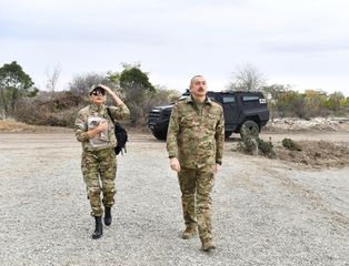 President Ilham Aliyev and First Lady Mehriban Aliyeva visited the liberated city of Agdam - UPDATED