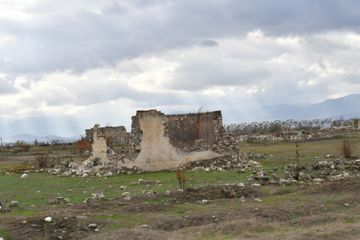 President Ilham Aliyev and First Lady Mehriban Aliyeva visited the liberated city of Agdam - UPDATED