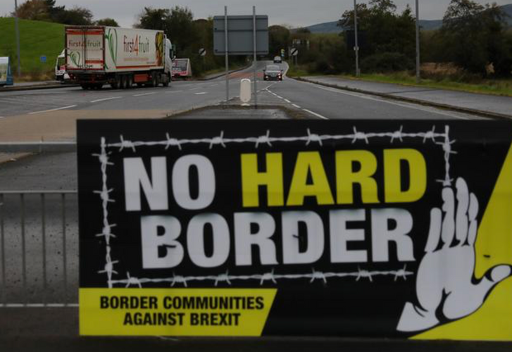 Biden says he does not want to see a guarded border between Ireland, U.K