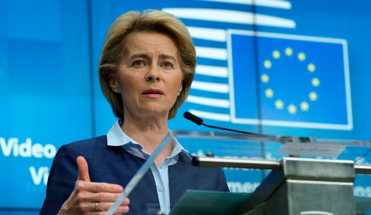 EU Commission Head Von Der Leyen warns against relaxing pandemic measures too fast