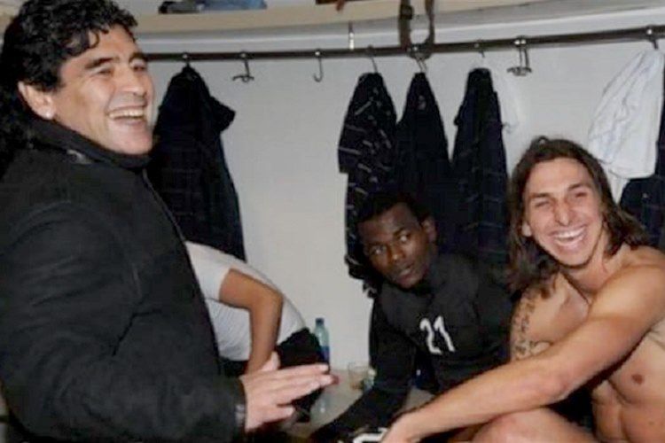 Zlatan Ibrahimovic: "Maradona is not dead"