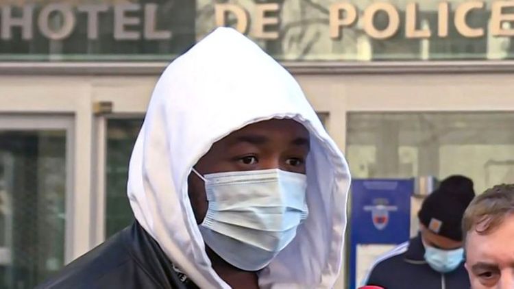 Macron 'shame' at beating of black man by Paris police officers