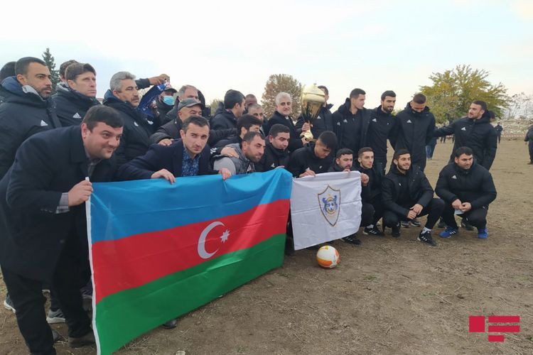 Garabagh FC play symbolic football in Aghdam after 27 years