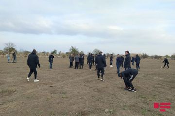 Garabagh FC play symbolic football in Aghdam after 27 years