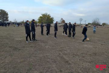Garabagh FC play symbolic football in Aghdam after 27 years