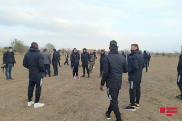 Garabagh FC play symbolic football in Aghdam after 27 years