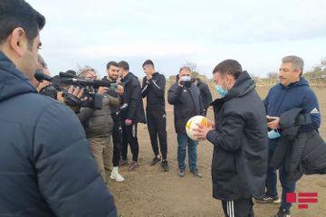 Garabagh FC play symbolic football in Aghdam after 27 years