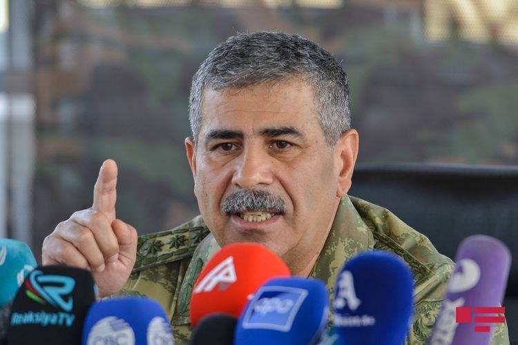 Defense Minister: "Delivering fire on the territory of Azerbaijan from the territory of Armenia is clearly provocative and expands the zone of hostilities"
