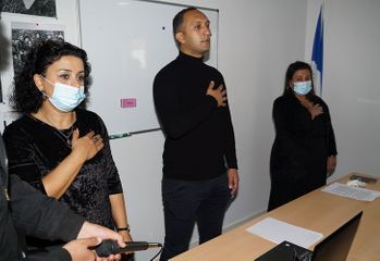 "Karabakh" school in France holds an event supporting Azerbaijan