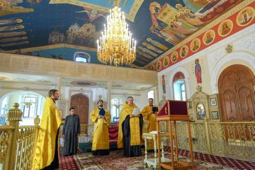 Divine service held at orthodox church in Baku for establishment of peace in Azerbaijan’s Nagorno Garabagh region 