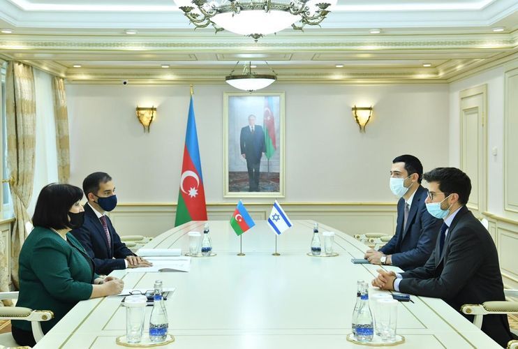 Speaker of Azerbaijani Parliament receives Israeli Ambassador