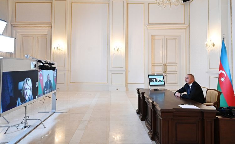 Sky News TV channel broadcast interview with President Ilham Aliyev
