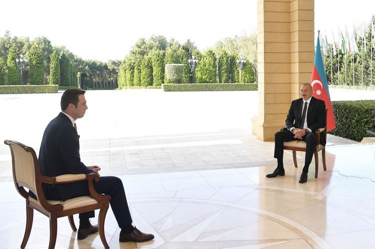 President Ilham Aliyev was interviewed by Turkish Haber Global - UPDATED