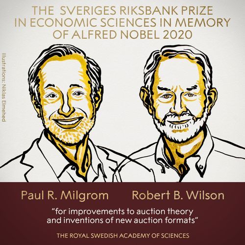 Winners of 2020 Nobel Prize in Economic Sciences announced