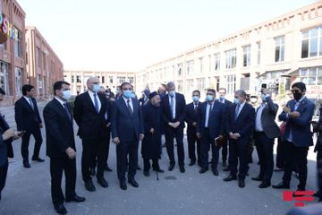 Foreign diplomats witnessed the crimes committed by the Armenian aggressors in Ganja - PHOTOSESSION - UPDATED