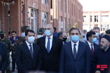 Foreign diplomats witnessed the crimes committed by the Armenian aggressors in Ganja - PHOTOSESSION - UPDATED