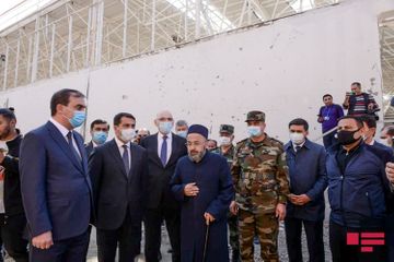 Foreign diplomats witnessed the crimes committed by the Armenian aggressors in Ganja - PHOTOSESSION - UPDATED