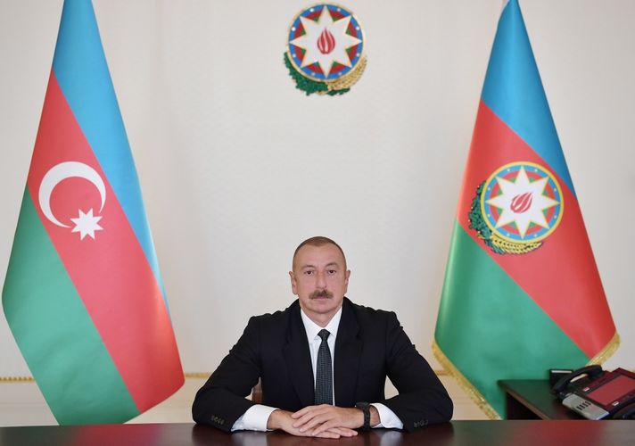 President Ilham Aliyev makes video appeal at the opening ceremony of 71st IAC 2020