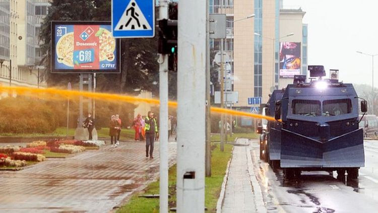 Belarus police authorised to use lethal weapons