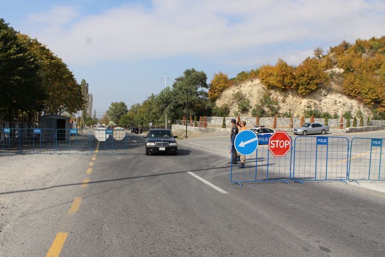 Azerbaijani MIA: Posts set in entries-exits of Shaki city