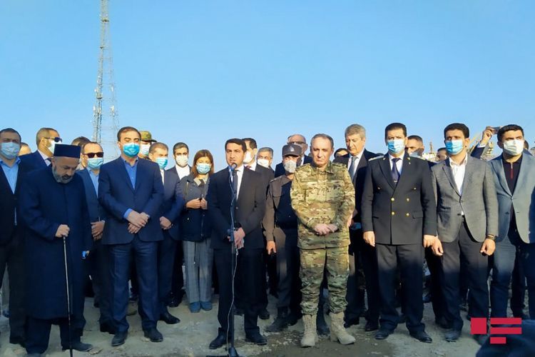 Hikmat Hajiyev: “Cries of the people who suffered and lost their lives as a result of the attack in Ganja will not go unrevenged”