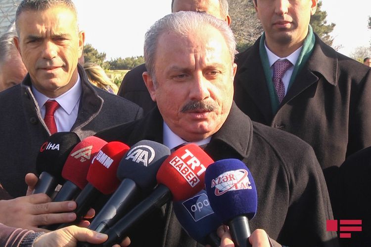 Mustafa Sentop: "Our prayers are always for Azerbaijan"