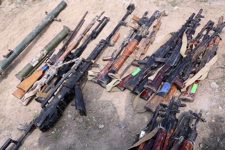 MoD: Enemy military equipment and weapons seized - VIDEO