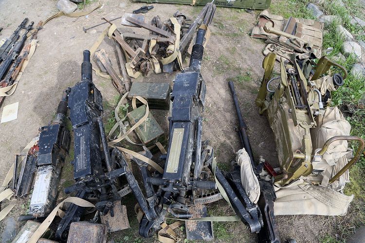 MoD: Enemy military equipment and weapons seized - VIDEO