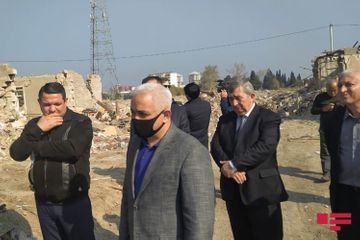Azerbaijan’s renowned representatives of culture and fine arts went to Ganja - PHOTO