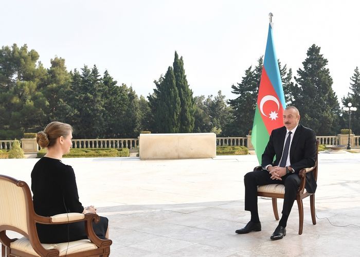 President Ilham Aliyev was interviewed by Russia's TASS news agency