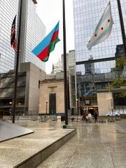 Rally in support to Azerbaijan held in Chicago