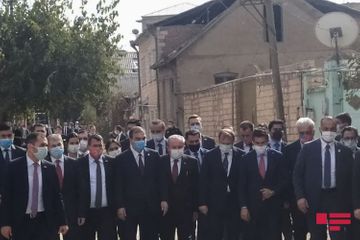 Delegation, led by TGNA Chairman Mustafa Sentop, is in Ganja city - UPDATED