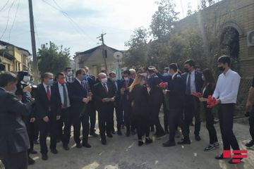 Delegation, led by TGNA Chairman Mustafa Sentop, is in Ganja city - UPDATED