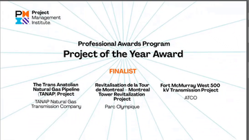 TANAP awarded “Project of the Year Award”
