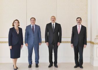 President Ilham Aliyev received Turkish Chief Ombudsman - UPDATED