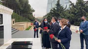 Turkey’s Chief Ombudsman visited grave of Heydar Aliyev